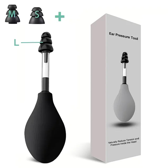 ClearEar Relief — Portable Ear Pressure Suction Tool with 3 Sizes