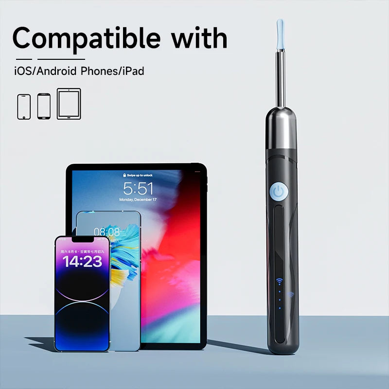 ClearEar Vision — WiFi 1080P Ear Cleaning Camera with Spoon Tools