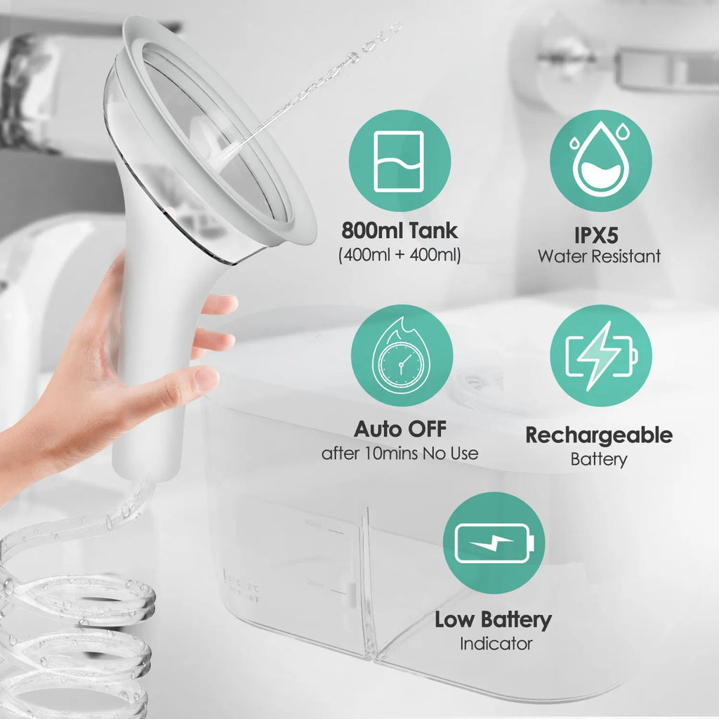 ClearEar Flow — Electric Ear Wax Irrigation Cleaner for Adults & Kids