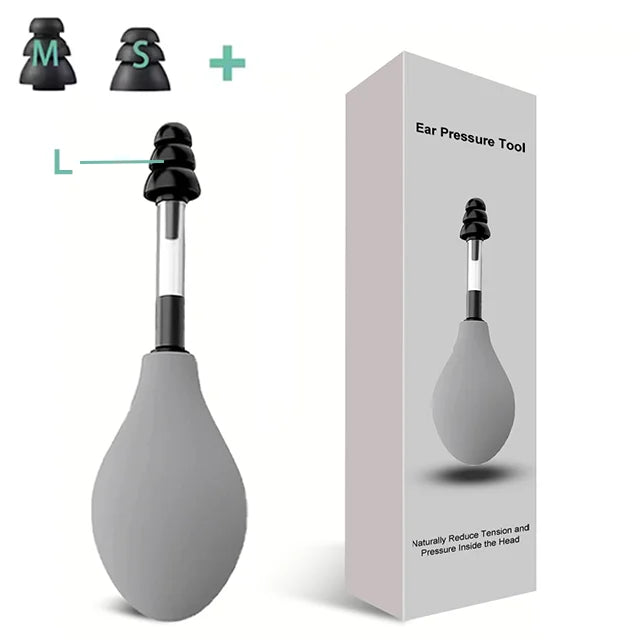 ClearEar Relief — Portable Ear Pressure Suction Tool with 3 Sizes