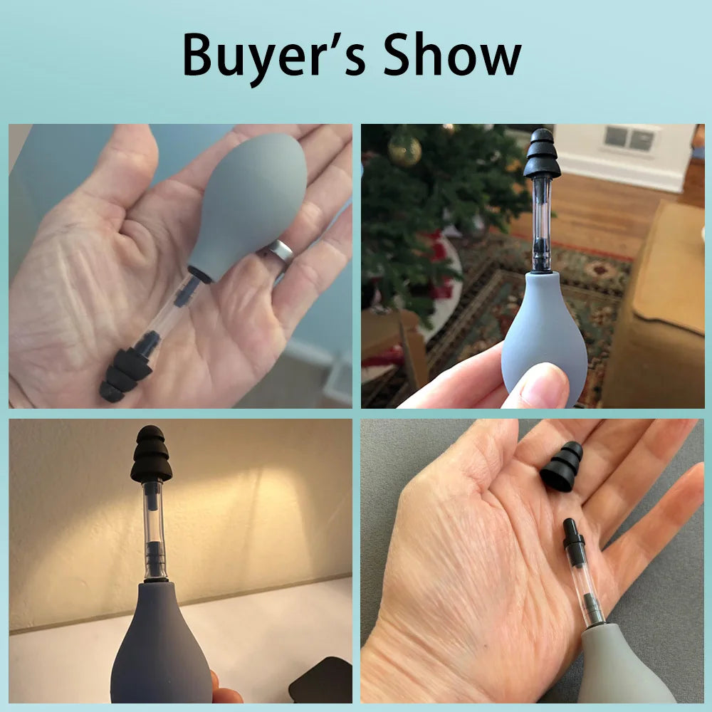ClearEar Relief — Portable Ear Pressure Suction Tool with 3 Sizes