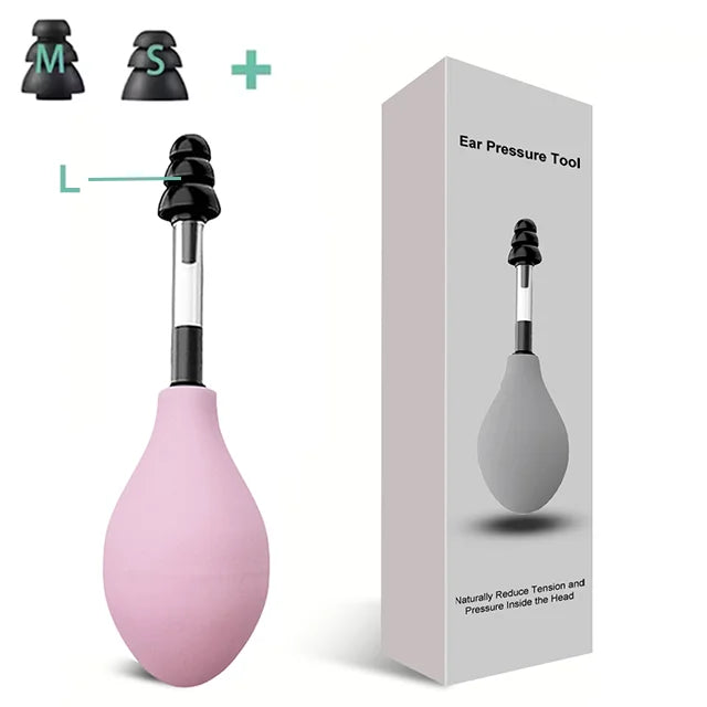 ClearEar Relief — Portable Ear Pressure Suction Tool with 3 Sizes