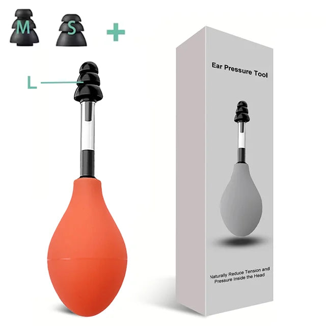 ClearEar Relief — Portable Ear Pressure Suction Tool with 3 Sizes