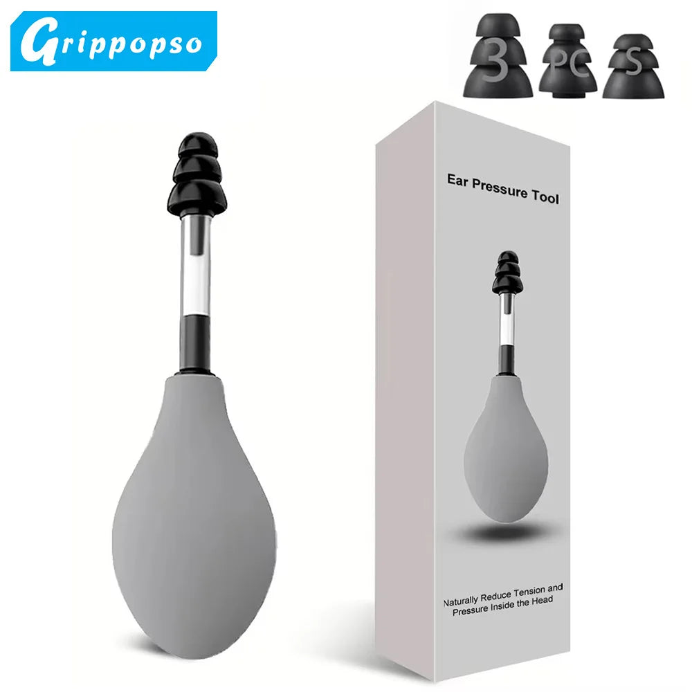 ClearEar Relief — Portable Ear Pressure Suction Tool with 3 Sizes