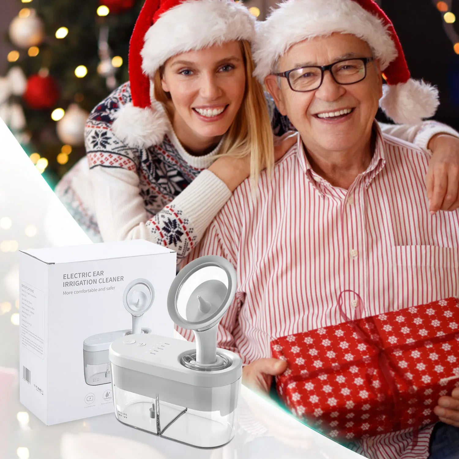 ClearEar Flow — Electric Ear Wax Irrigation Cleaner for Adults & Kids