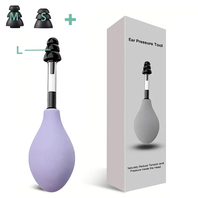 ClearEar Relief — Portable Ear Pressure Suction Tool with 3 Sizes