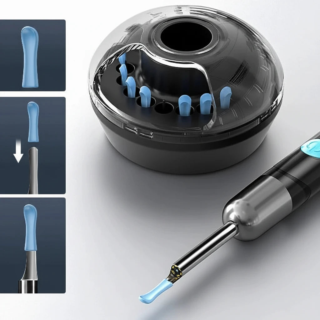 ClearEar Vision — WiFi 1080P Ear Cleaning Camera with Spoon Tools